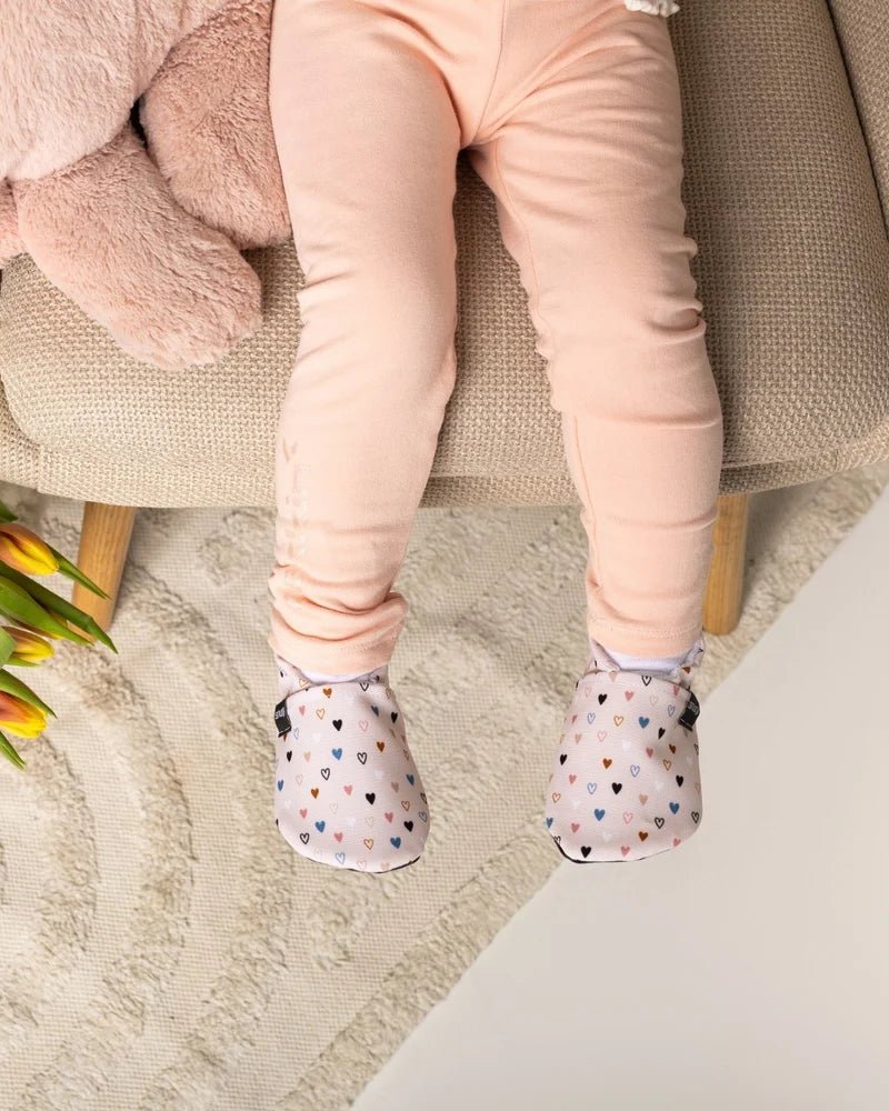 Papuče Snugi - Hearts - Mini Bambini