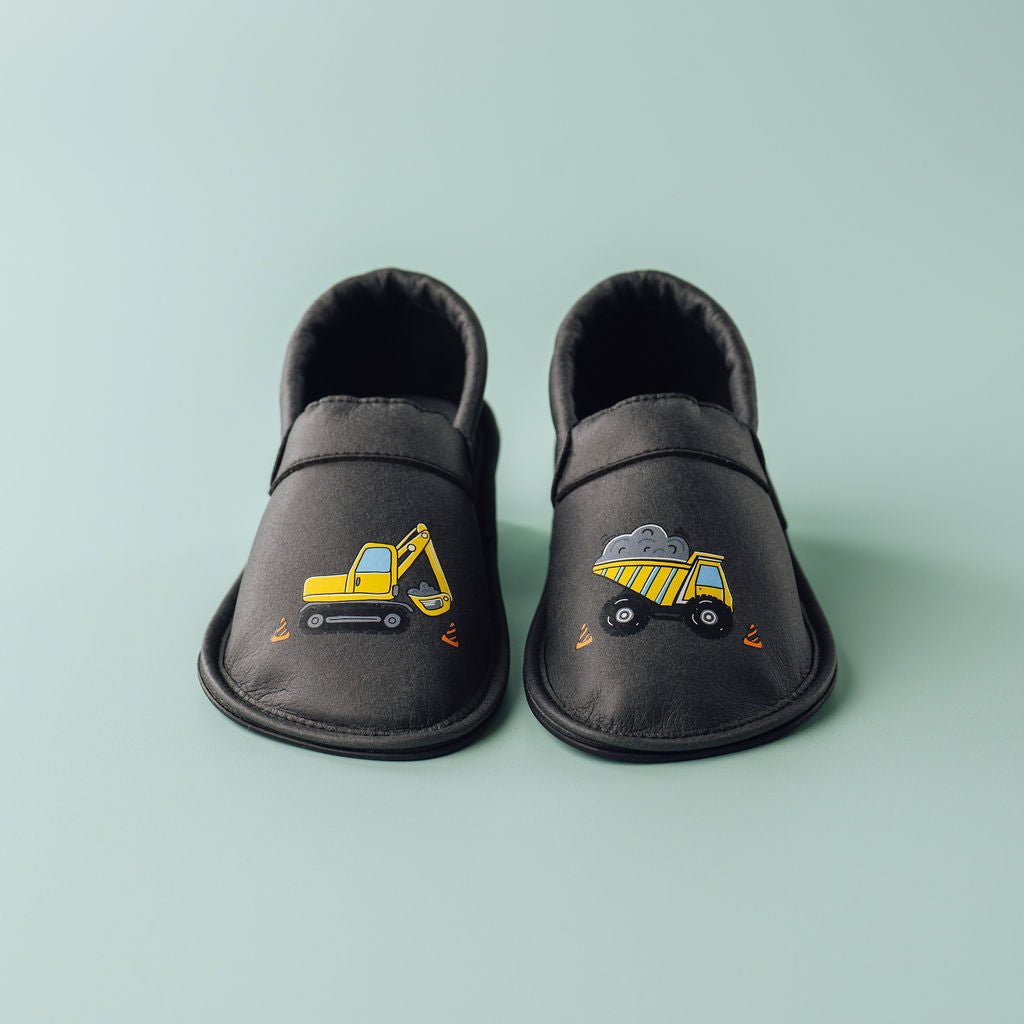 Papuče Snugi KickUP - Construction vehicles - Mini Bambini