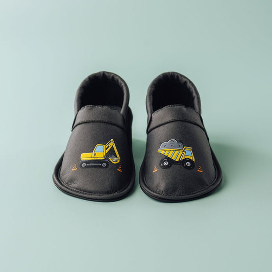 Papuče Snugi KickUP - Construction vehicles - Mini Bambini