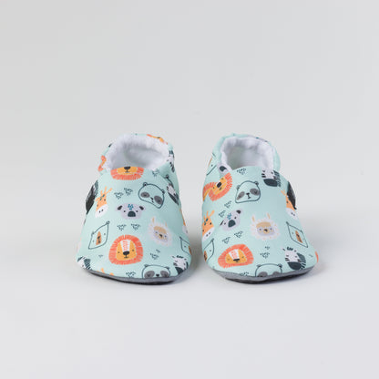 Papuče Snugi - Safari mint - Mini Bambini