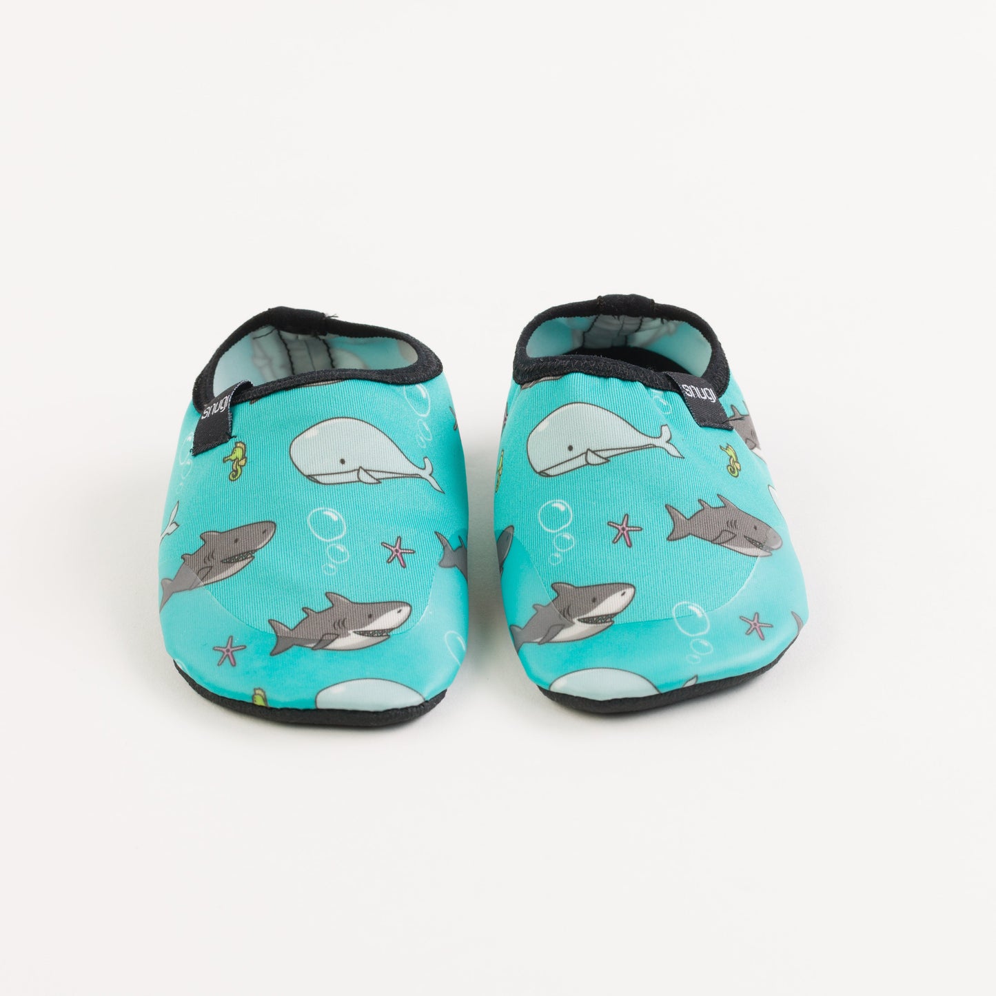 Papuče za plažu Snugi AQUA - Shark bubbles - Mini Bambini