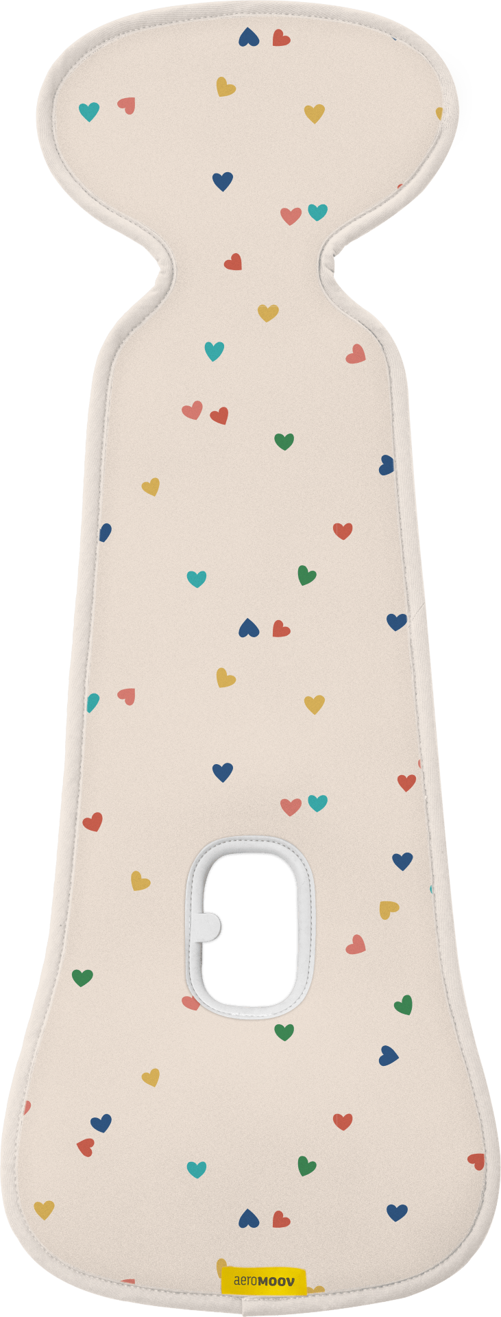Podloga protiv znojenja za autosjedište, Aeromoov, grupa 1 - Confetti Hearts - Mini Bambini