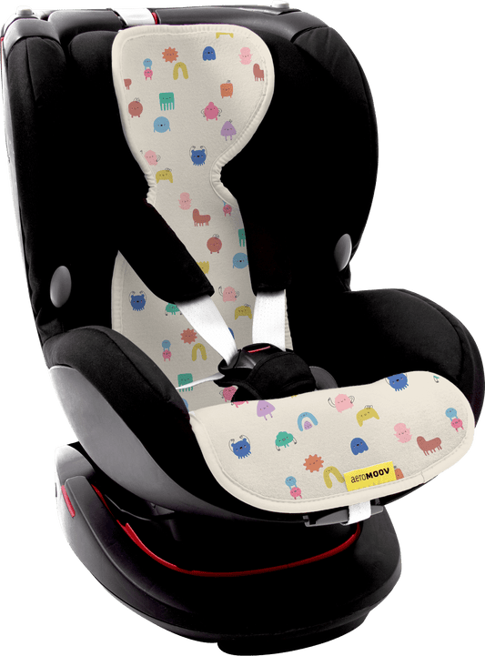 Podloga protiv znojenja za autosjedište, Aeromoov, grupa 1 - Funny Shapes - Mini Bambini