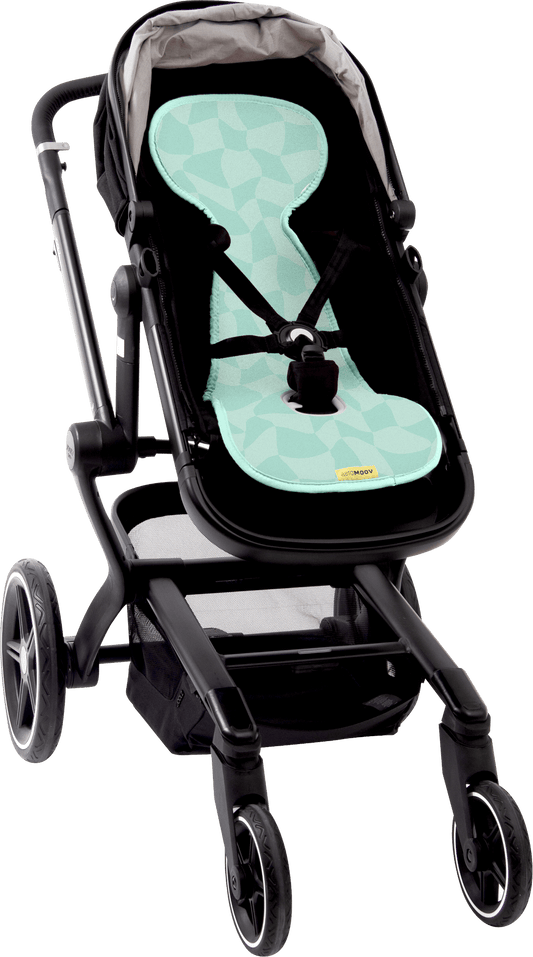 Podloga protiv znojenja za kolica, Aeromoov, grupa B - Cute Cubes - Mini Bambini