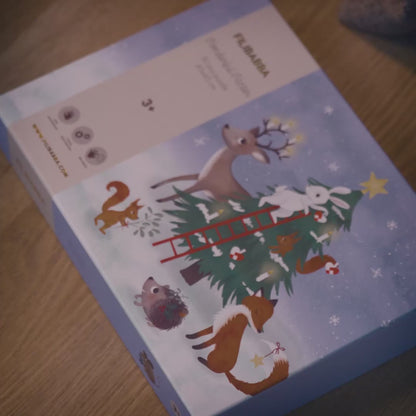 Puzle 30 kom (45x45cm) - Zabava u zimskoj šumi