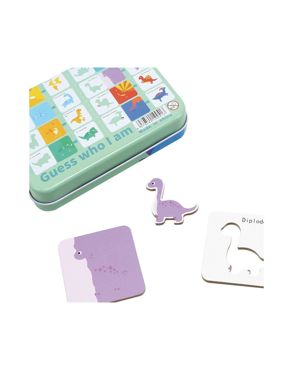 Puzle "Pogodi ko sam" - Dinosaurusi - Mini Bambini