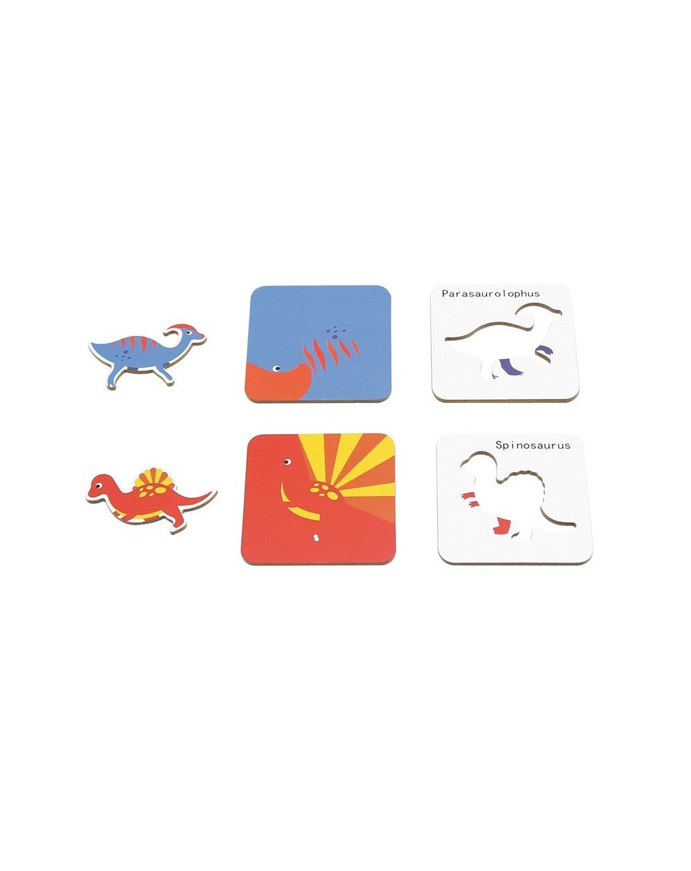 Puzle "Pogodi ko sam" - Dinosaurusi - Mini Bambini