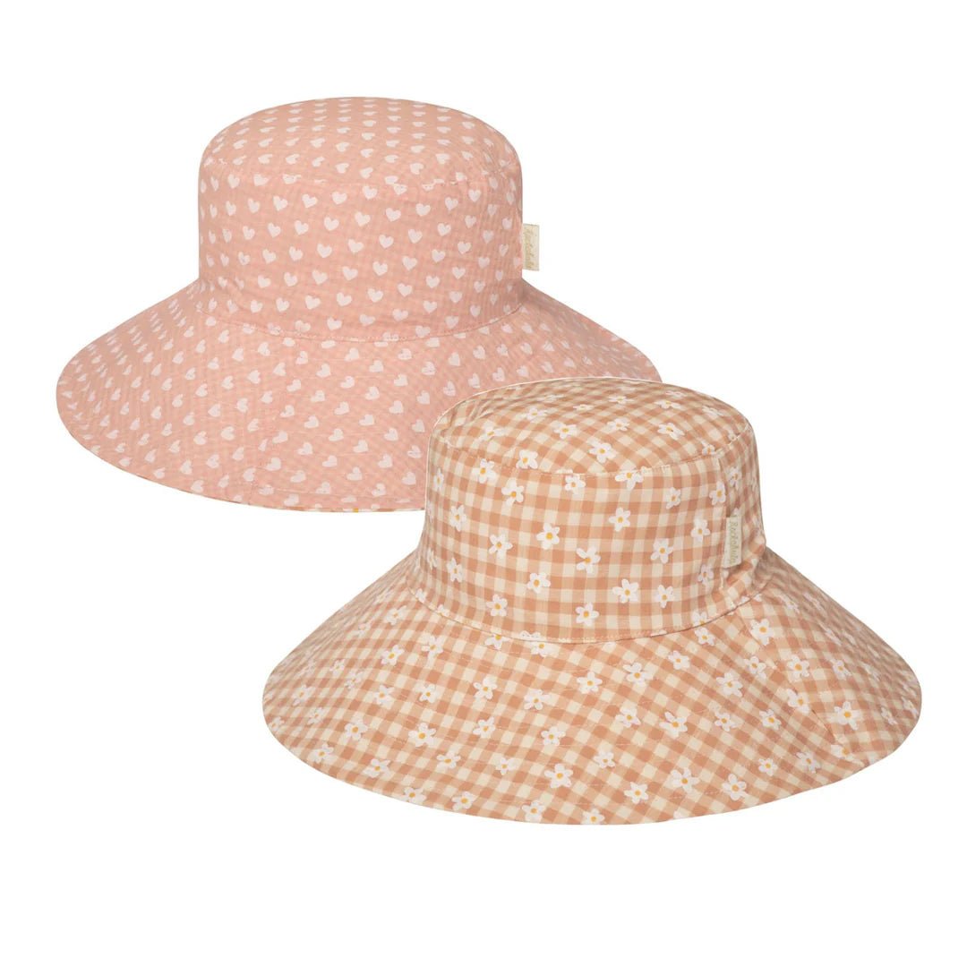 Rockahula šešir dvostrani - Daisy Gingham - Mini Bambini