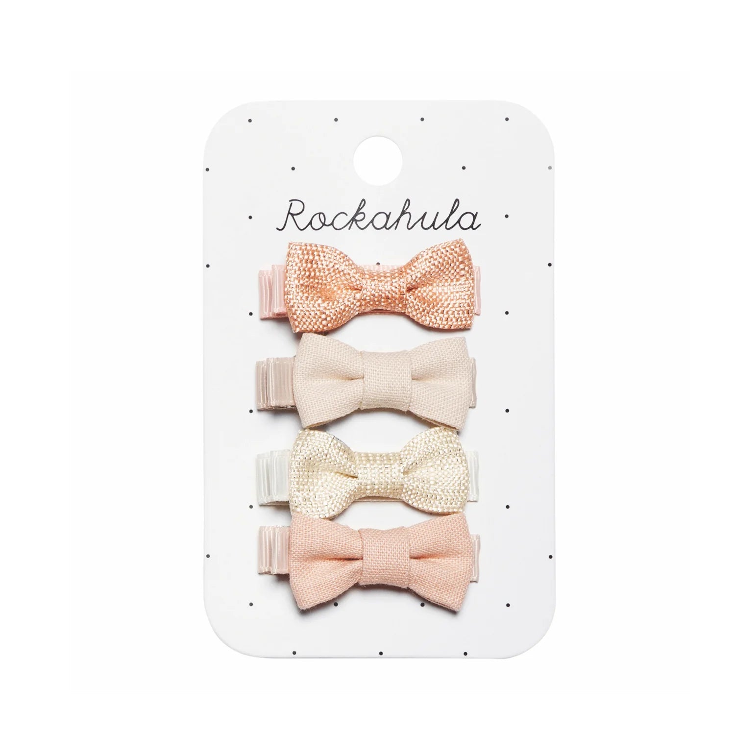 Rockahula set šnalica - Linen Mini Bow - Mini Bambini