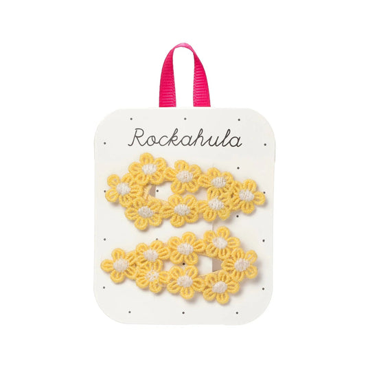 Rockahula šnalice - Crochet Flower - Mini Bambini