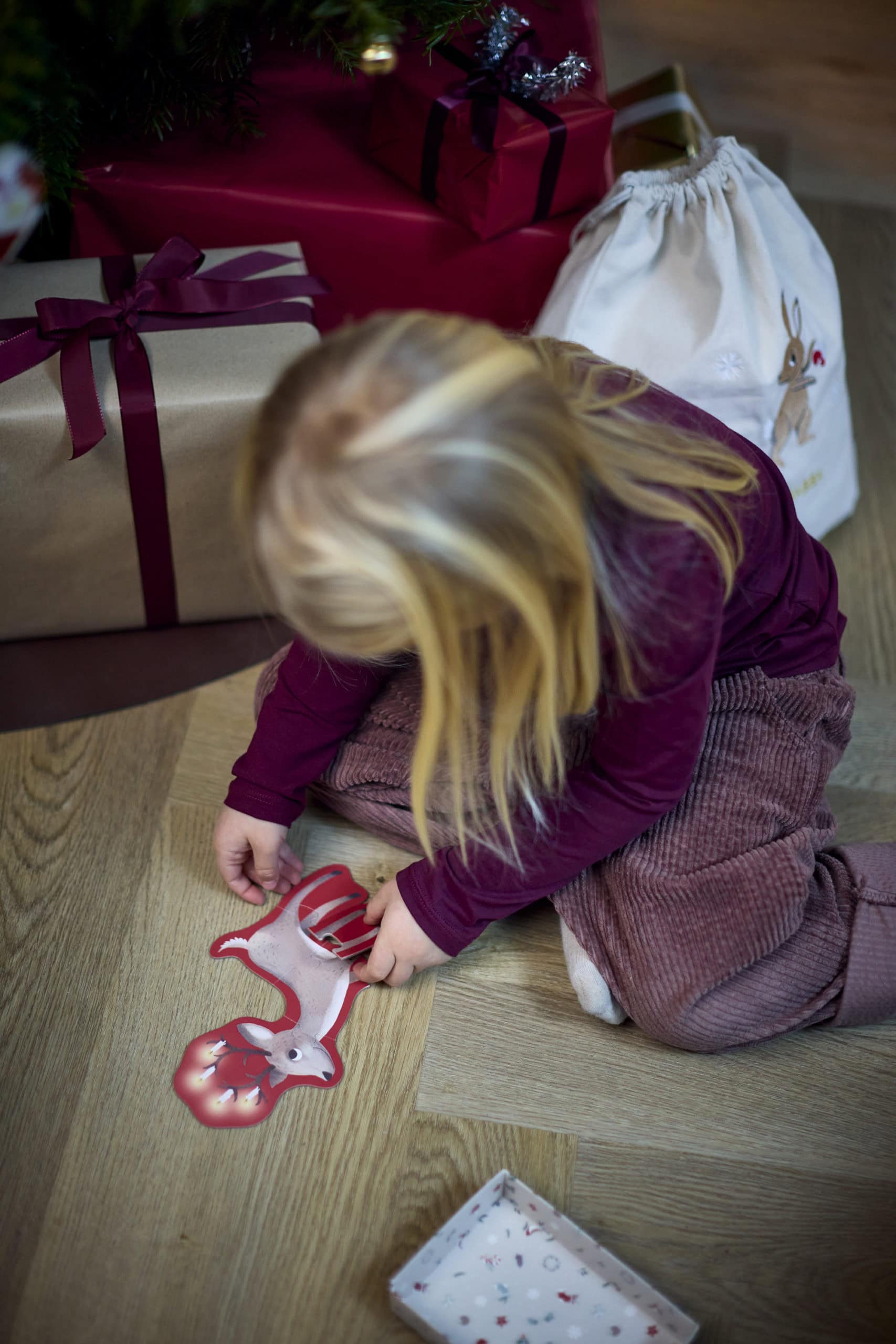 Set 4 puzle "Šumski prijatelji" - Mini Bambini