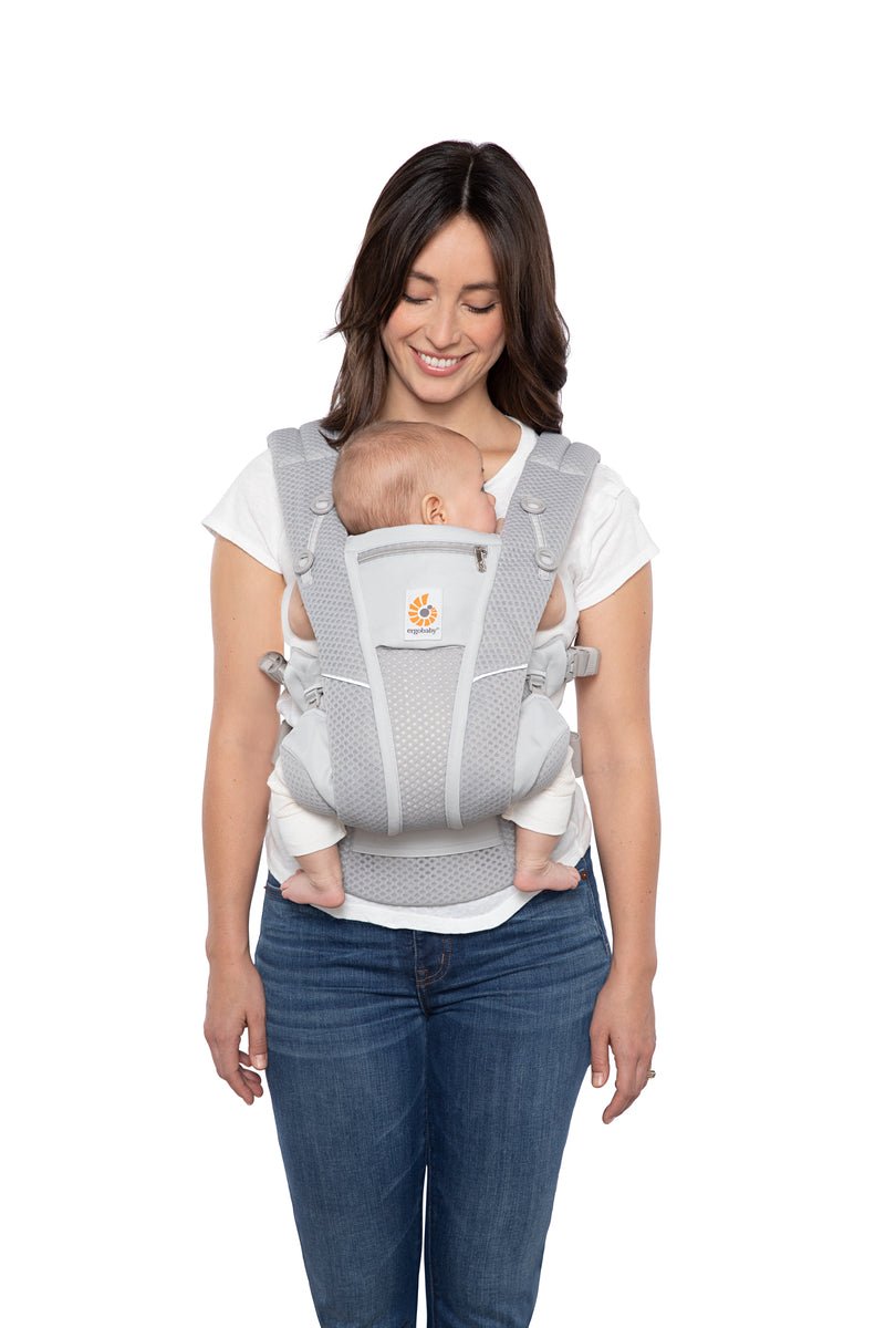 Ergonomska kengur nosiljka Ergobaby Omni Breeze - Pearl grey